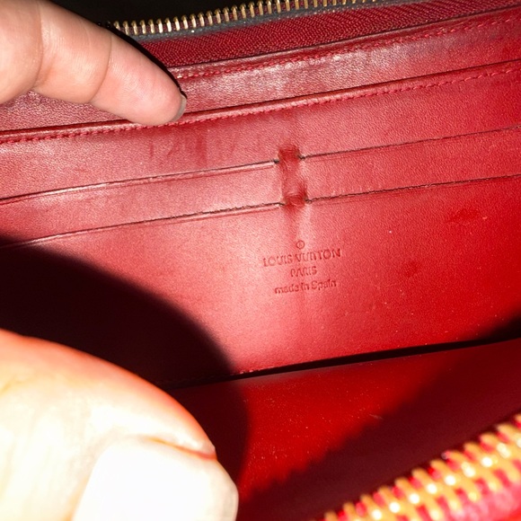 SOLD‼️‼️‼️‼️Louis Vuitton Cherry Red Monogram Wallet - Picture 8 of 10